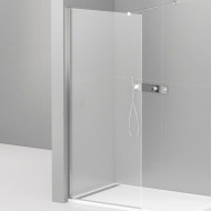 Душевая перегородка Cezares Liberta 95 LIBERTA-L-1-95-120-C-Cr профиль Хром стекло прозрачное