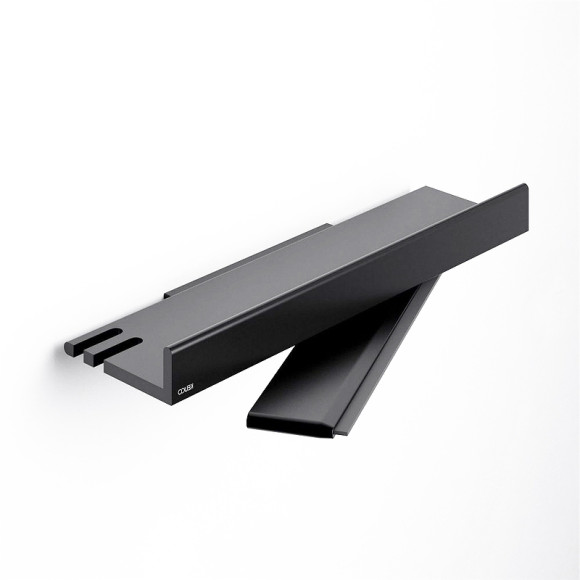 Металлическая полка Keuco Collection Reva 12859 370000 Черная матовая