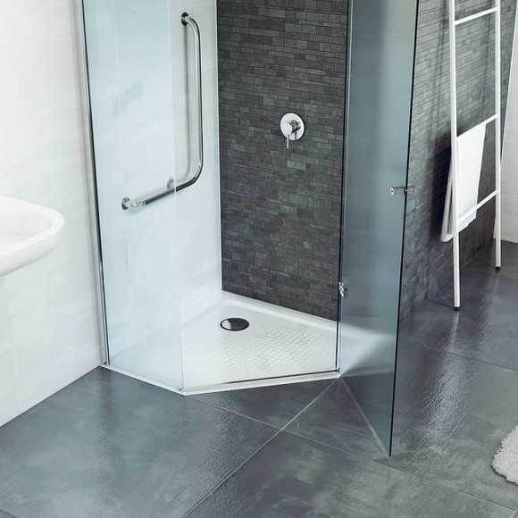 Стальной поддон для душа BLB Universal Pentagonal 90х90 CP90 Белый Стальной поддон для душа BLB Universal Pentagonal 90х90 CP90 Белый