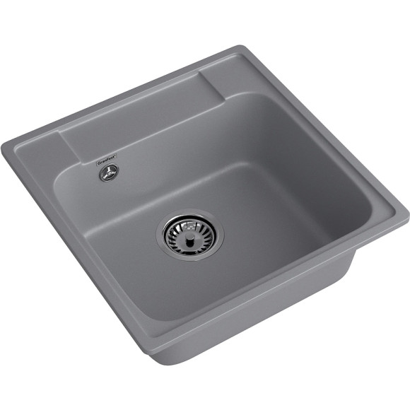 Кухонная мойка GranFest Quarz GF-Z48 Темно-серая Кухонная мойка GranFest Quarz GF-Z48 Темно-серая