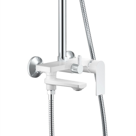 Душевая система Haiba HB24505-8 Белый Хром