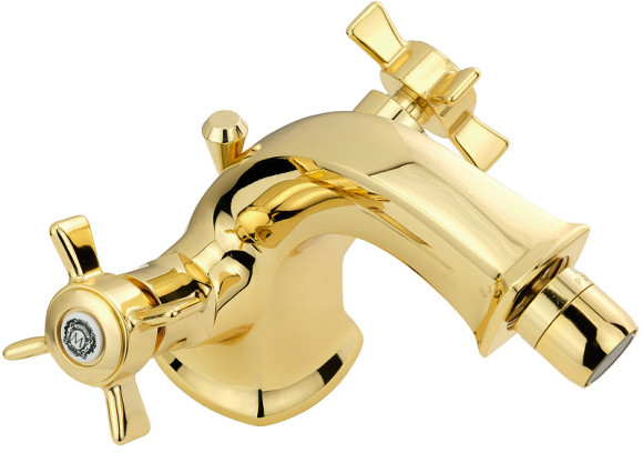 Смеситель для биде Migliore Korona 28505 Золото