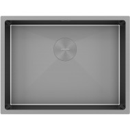 Кухонная мойка Paulmark Next 58 Uni PM215844-MG Матовый серый