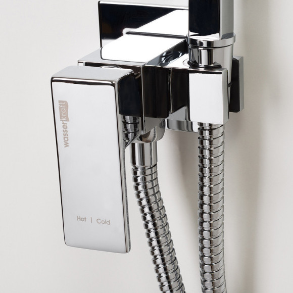 Гигиенический душ со смесителем WasserKRAFT A71138 Хром