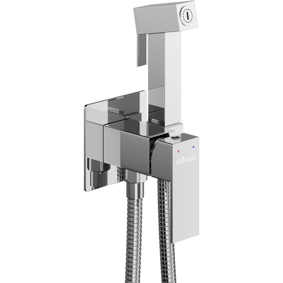 Гигиенический душ со смесителем Cezares Slider SLIDER-DIF-01 Хром Гигиенический душ со смесителем Cezares Slider SLIDER-DIF-01 Хром