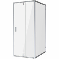 Душевой уголок Niagara Nova 80х100 NG-63-8A-A100 профиль Хром стекло прозрачное