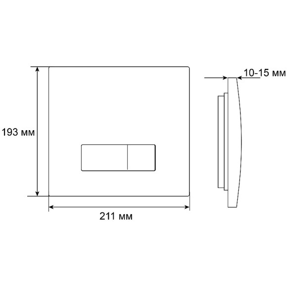 Инсталляция Grossman Classic 980.T1.04.110.110 для унитаза с клавишей смыва Хром матовый Инсталляция Grossman Classic 980.T1.04.110.110 для унитаза с клавишей смыва Хром матовый