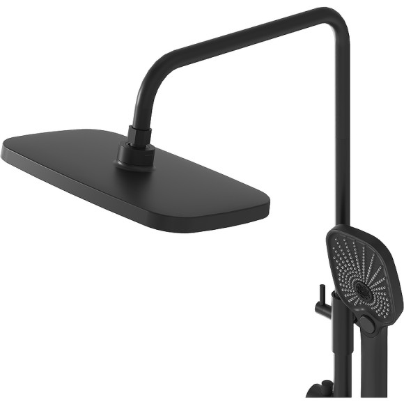 Душевая система Grossman Advans 500.K35.09.210 Черная матовая Душевая система Grossman Advans 500.K35.09.210 Черная матовая