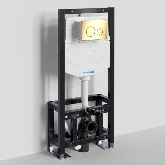 Инсталляция WasserKRAFT Dill 61TLT.010.ME для унитаза без клавиши смыва Инсталляция WasserKRAFT Dill 61TLT.010.ME для унитаза без клавиши смыва