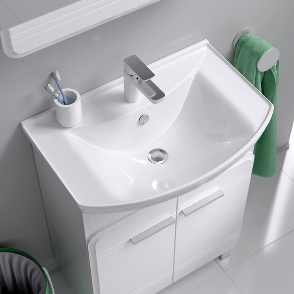 Тумба под раковину Aqwella Корсика 65 Kor.01.06 Белая Тумба под раковину Aqwella Корсика 65 Kor.01.06 Белая