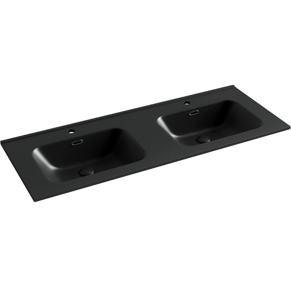 Раковина Ceramicanova Element 120 CN7004MB двойная Черная матовая