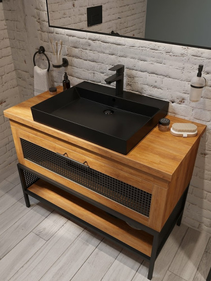 Смеситель для раковины Kludi Pure Style 402923975 Черный матовый Смеситель для раковины Kludi Pure Style 402923975 Черный матовый