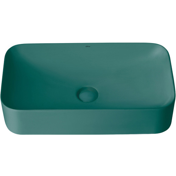 Раковина-чаша Abber Rechteck 60 AC2204MDG Зеленая матовая Раковина-чаша Abber Rechteck 60 AC2204MDG Зеленая матовая