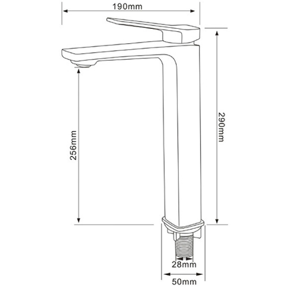 Смеситель для раковины Comforty FC071B-CCT 00-00004525 Хром Смеситель для раковины Comforty FC071B-CCT 00-00004525 Хром