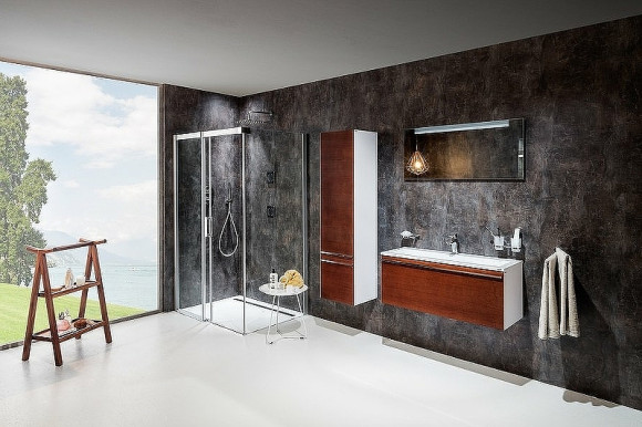 Шкаф пенал Ravak Clear 40 L X000000761 подвесной Белый