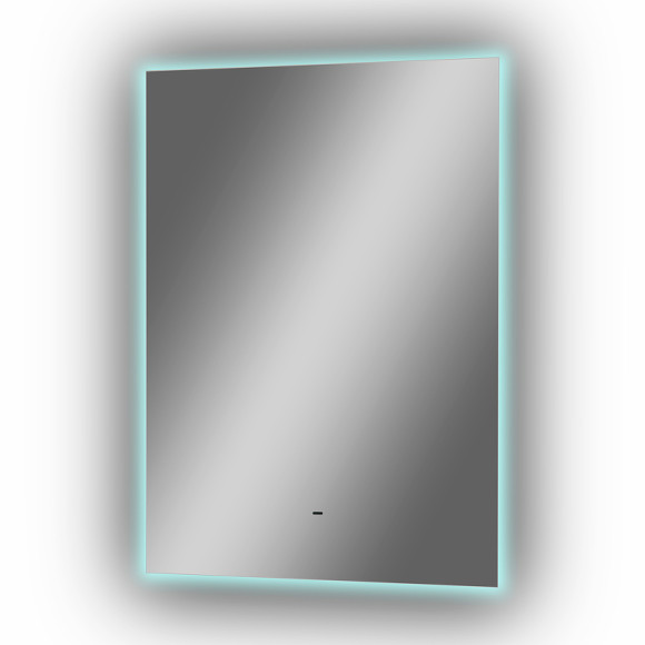 Зеркало Континент Trezhe 500x700 ЗЛП608 с подсветкой с бесконтактным выключателем