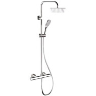 Душевая система Remer Elegance EQ32X8CPUFD25 с термостатом Хром Душевая система Remer Elegance EQ32X8CPUFD25 с термостатом Хром