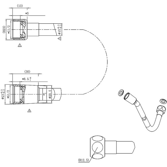 Ручной душ Vincea Inspire VSHN-3I2HGM Вороненая сталь Ручной душ Vincea Inspire VSHN-3I2HGM Вороненая сталь