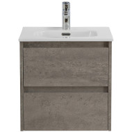 Тумба под раковину BelBagno Kraft 50 KRAFT-500-2C-SO-CG подвесная Cemento Grigio