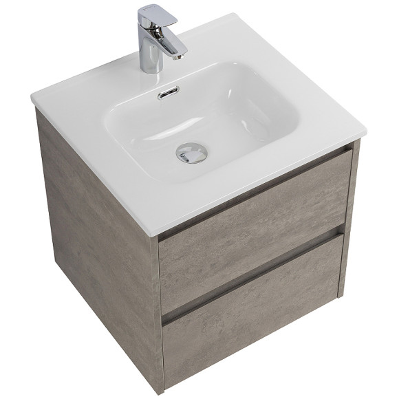 Тумба под раковину BelBagno Kraft 50 KRAFT-500-2C-SO-CG подвесная Cemento Grigio Тумба под раковину BelBagno Kraft 50 KRAFT-500-2C-SO-CG подвесная Cemento Grigio