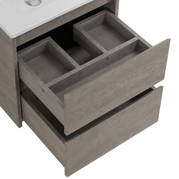 Тумба под раковину BelBagno Kraft 50 KRAFT-500-2C-SO-CG подвесная Cemento Grigio Тумба под раковину BelBagno Kraft 50 KRAFT-500-2C-SO-CG подвесная Cemento Grigio