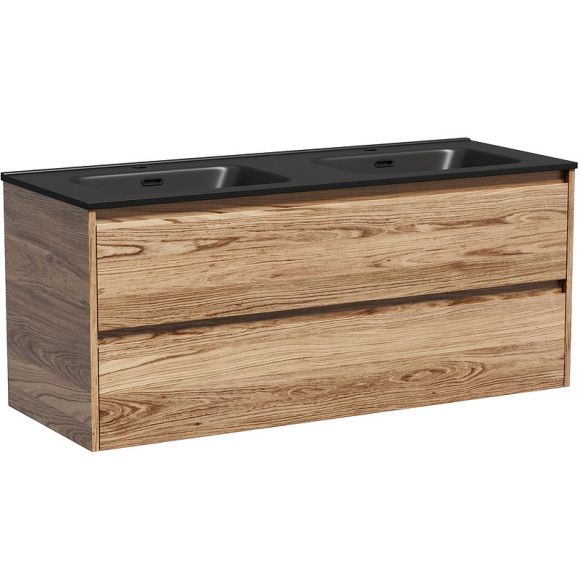 Тумба под раковину Sancos Libra 120 LB120-2ECH подвесная Дуб чарльстон