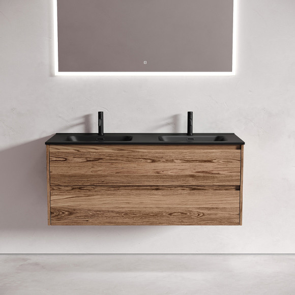 Тумба под раковину Sancos Libra 120 LB120-2ECH подвесная Дуб чарльстон