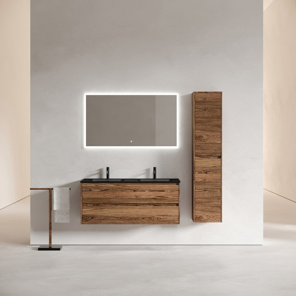 Тумба под раковину Sancos Libra 120 LB120-2ECH подвесная Дуб чарльстон