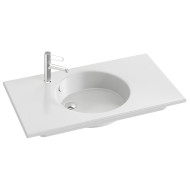 Раковина Jacob Delafon Odeon Rive Gauche 90 EXAV112-Z-00 Белая Раковина Jacob Delafon Odeon Rive Gauche 90 EXAV112-Z-00 Белая