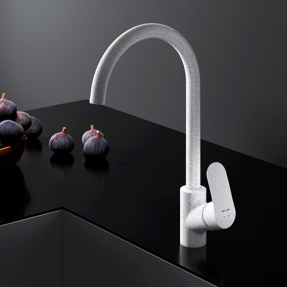 Смеситель для кухни AM.PM Like F8007133 Белый Смеситель для кухни AM.PM Like F8007133 Белый