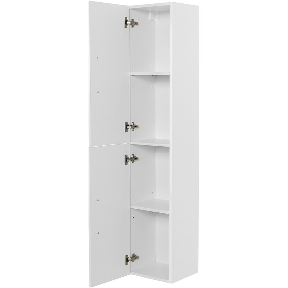 Шкаф пенал BelBagno Aurora 33 L AURORA-1600-2A-SC-BO-P-L подвесной Bianco Opaco Шкаф пенал BelBagno Aurora 33 L AURORA-1600-2A-SC-BO-P-L подвесной Bianco Opaco