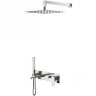 Душевая система Boheme Qubic 474-NB Никель брашированный Душевая система Boheme Qubic 474-NB Никель брашированный