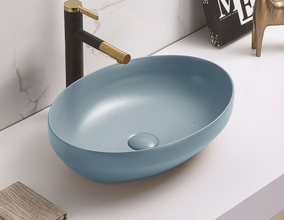 Раковина-чаша CeramaLux 50 78590MHL Голубая матовая Раковина-чаша CeramaLux 50 78590MHL Голубая матовая