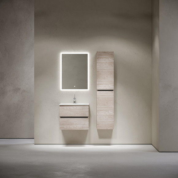 Тумба под раковину Sancos Urban 60 UR60EG подвесная Дуб Галифакс натуральный