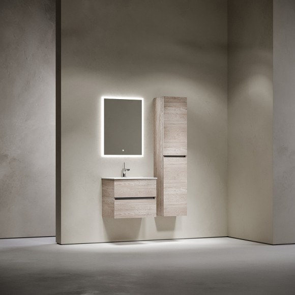 Тумба под раковину Sancos Urban 60 UR60EG подвесная Дуб Галифакс натуральный