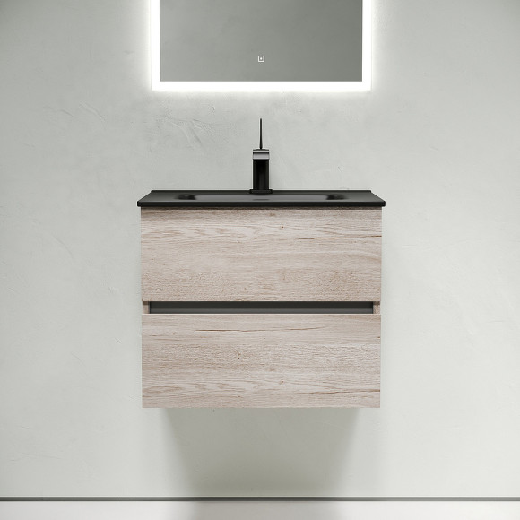 Тумба под раковину Sancos Urban 60 UR60EG подвесная Дуб Галифакс натуральный