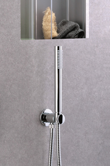 Душевая система Paffoni Modular Box KITMB019CR045 с термостатом Хром Душевая система Paffoni Modular Box KITMB019CR045 с термостатом Хром