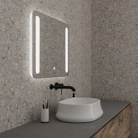 Зеркало Grossman Lara 70 137070 с подсветкой с сенсорным выключателем Зеркало Grossman Lara 70 137070 с подсветкой с сенсорным выключателем