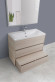 Тумба под раковину Art&Max Family-900-3C-PIA-PB Сканди Тумба под раковину Art&Max Family-900-3C-PIA-PB Сканди