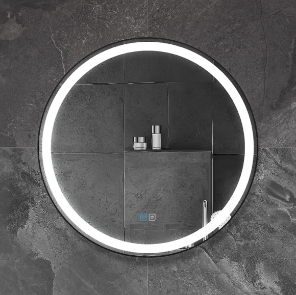 Зеркало Cezares Cadro 60 CZR-SPC-CADRO-600-LED-TCH-WARM с подсветкой с сенсорным выключателем и подогревом