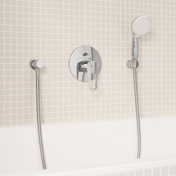 Смеситель для душа Grohe BauLoop 29081001 Хром Смеситель для душа Grohe BauLoop 29081001 Хром