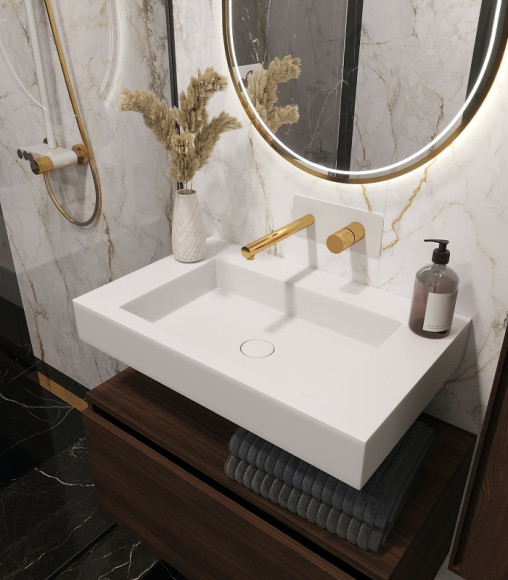 Раковина Boheme Armadi Art Flat 70 888-70 Белая матовая