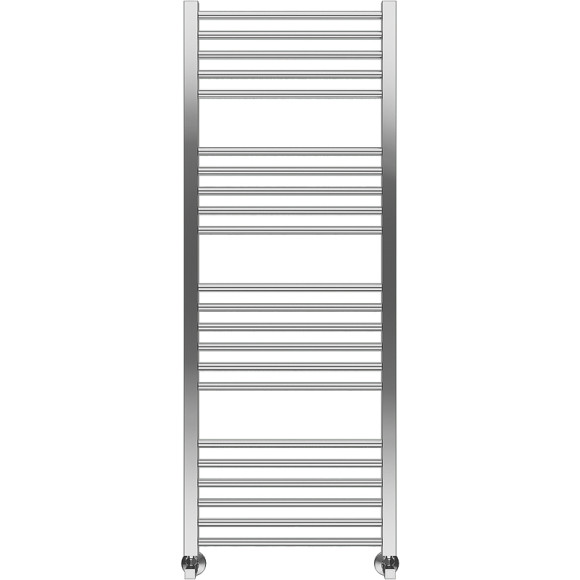 Водяной полотенцесушитель Terminus Сицилия П22 500х1400 4670078530820 Хром, нижнее подключение, G 1/2" ВР, с комплектом вентилей