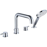 Смеситель на борт ванны Caprigo Don 53-410-CRM Хром