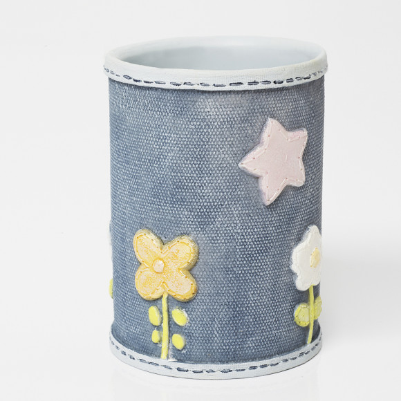 Стакан для зубных щеток WasserKRAFT Lossa K-3428 Синий Стакан для зубных щеток WasserKRAFT Lossa K-3428 Синий