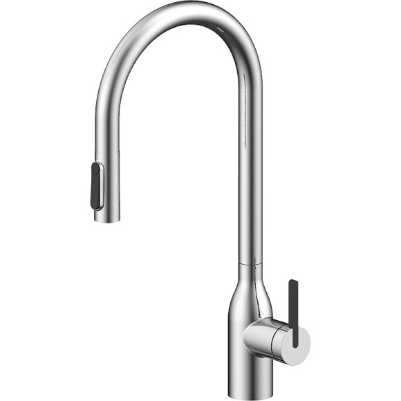 Смеситель для кухни Paulmark Universal Un213880-BS Брашированная сталь