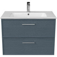 Тумба под раковину Kerama Marazzi Piano Classic 75 PIA.CL.75\BLU.M подвесная Синяя матовая