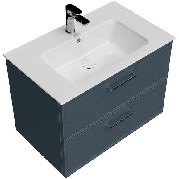 Тумба под раковину Kerama Marazzi Piano Classic 75 PIA.CL.75\BLU.M подвесная Синяя матовая