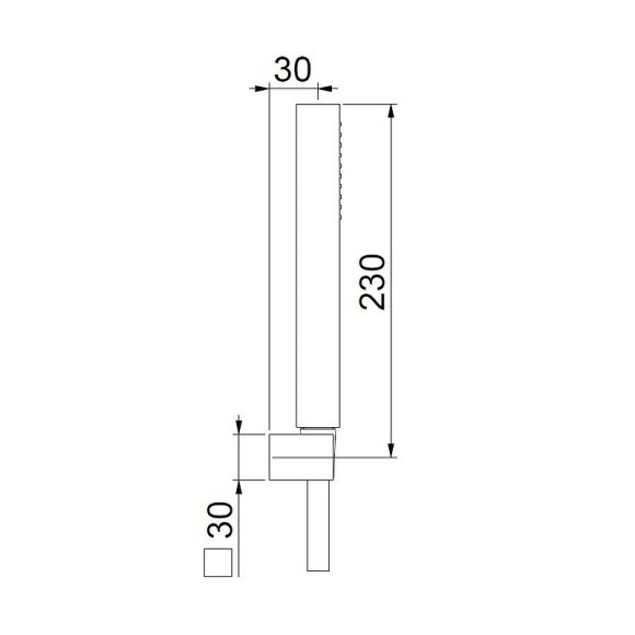 Душевой гарнитур Webert Shower Set AC1023015 Хром
