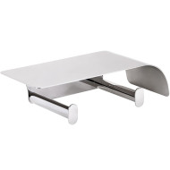 Держатель туалетной бумаги Bemeta Organic 157112161 двойной Хром